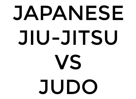 Japanese jiu-jitsu vs judo. What are the differences?