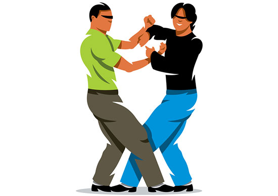 Bajiquan vs. Wing Chun