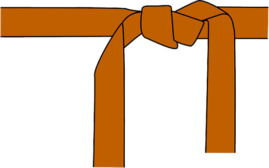The meaning of the brown belt in Karate