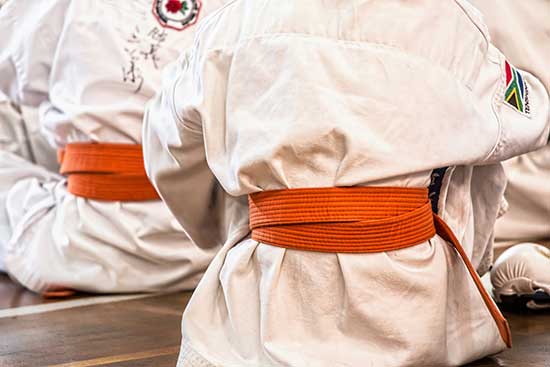 The orange belt in Karate explained