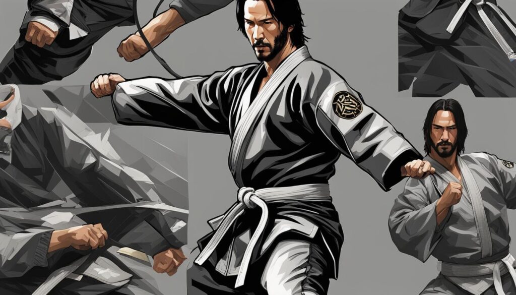 Keanu Reeves martial arts background